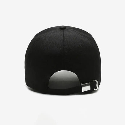 Fashion Adjustable Baseball Cap Long Brimmed Solid Color Sun Hat Versatile Men Women