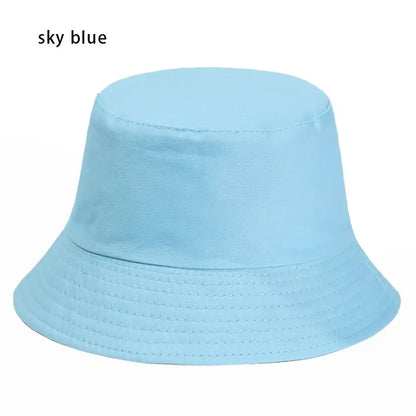 Spring Summer Panama Hat Anti-UV Foldable Bucket Hat Fisherman Cap