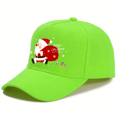 Multi-color Santa Claus Baseball Cap