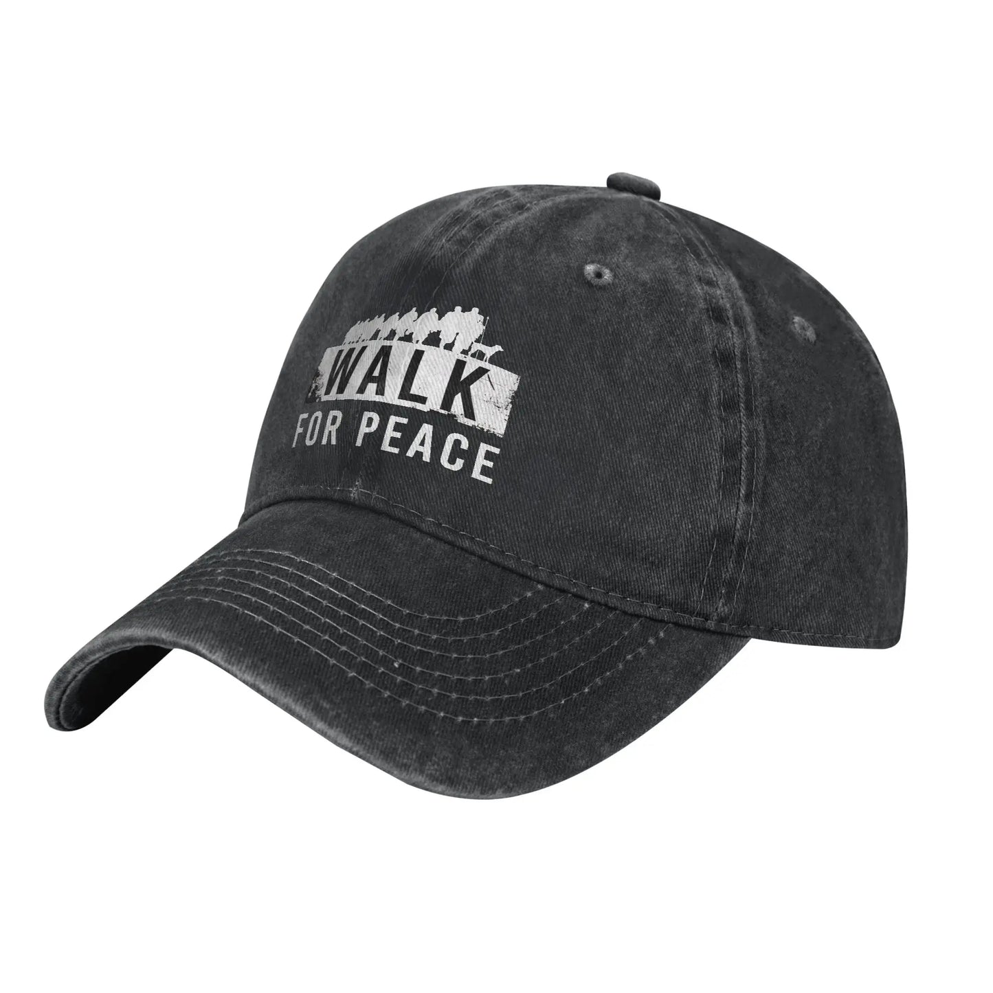 Walk For Peace Calm Steps Sun Baseball Cap