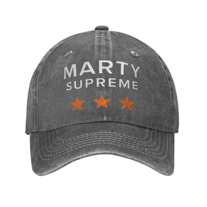 Marty Supreme Movie Print Cap For Men Women