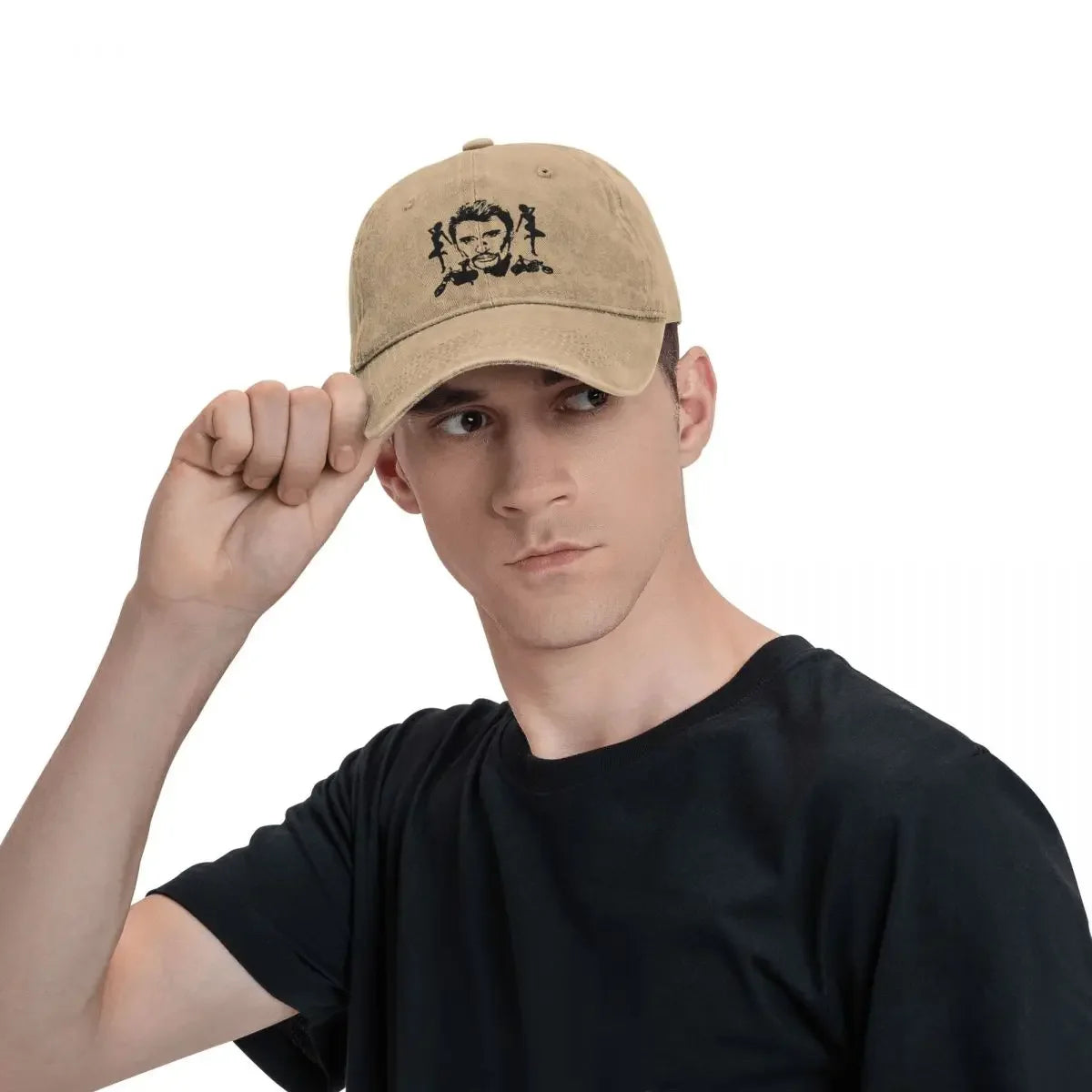 My Favorite People Baseball Cap Johnny Hallyday Outdoor Gym Adjustable Hip Hop Hats