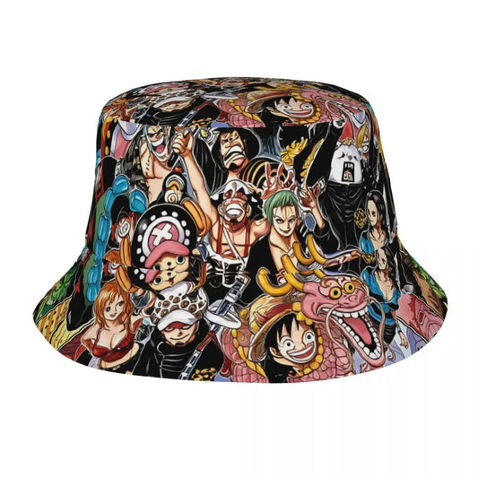 Unisex Bucket Hats One Piece  Anime Manga
