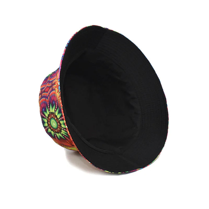 Fashion Floral Print Bucket Hat