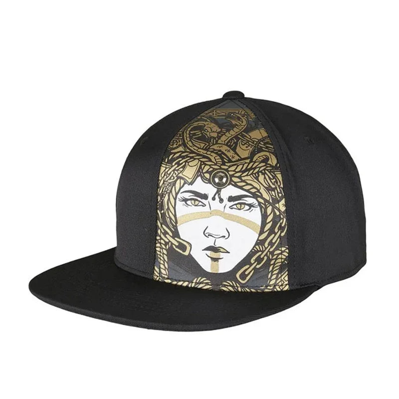 Fashion Luxury Cool Baseball Caps Black Snapback Cap