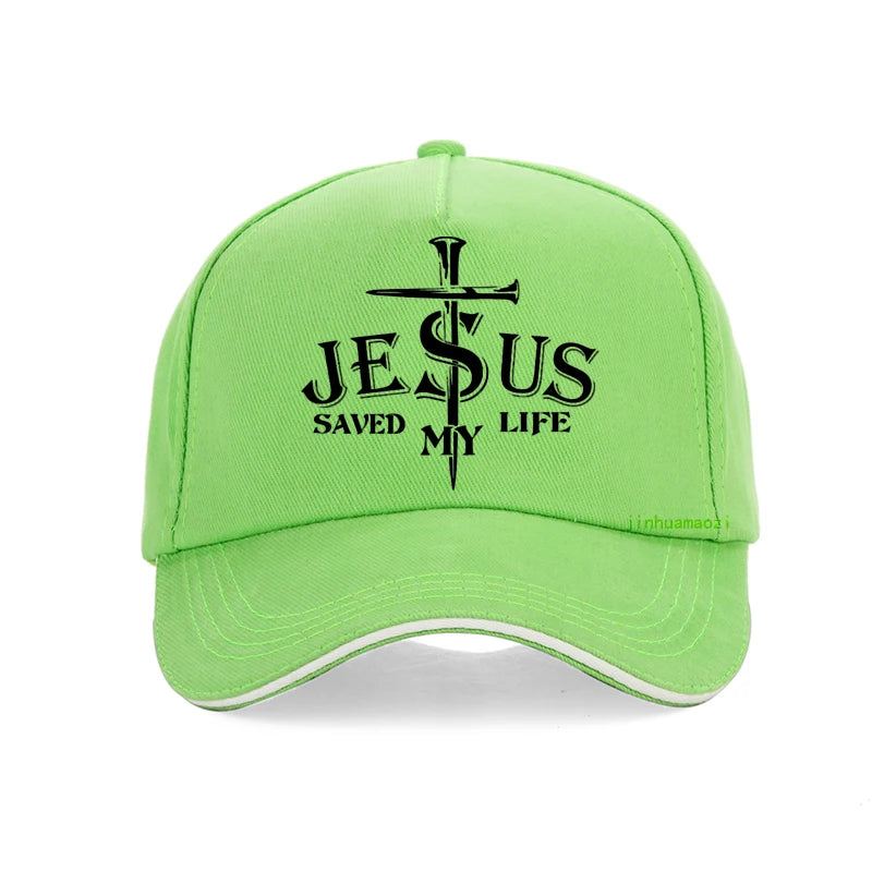 Jesus Saved My Life Baseball Cap