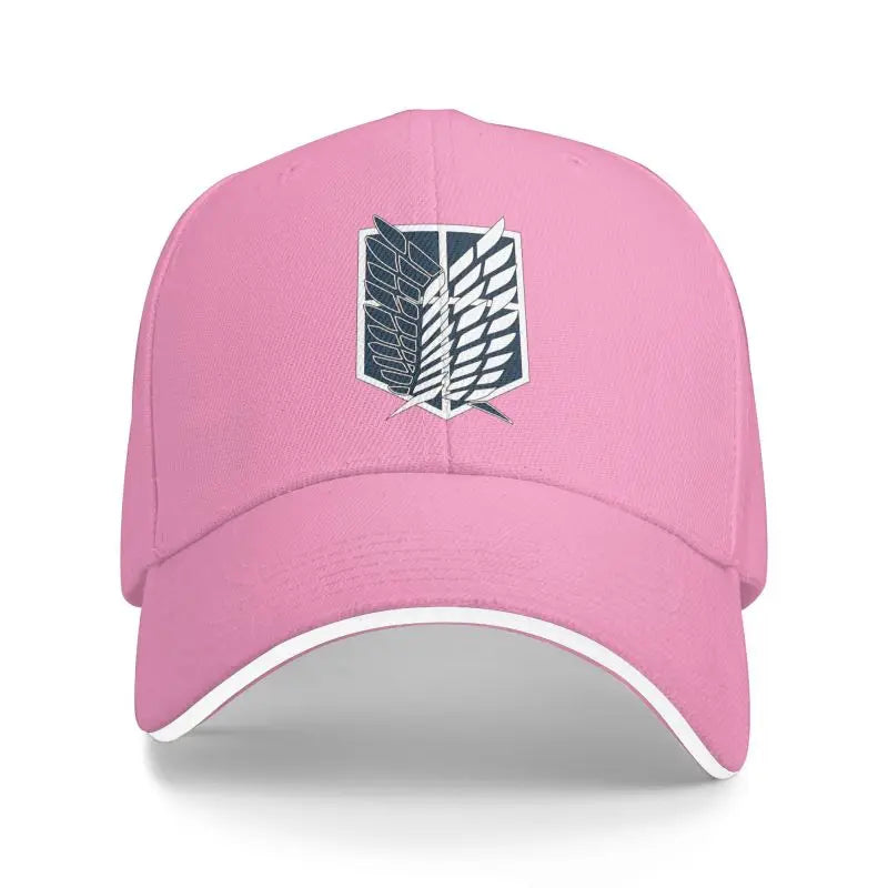 Attack on Titan Print Sandwich Baseball Caps