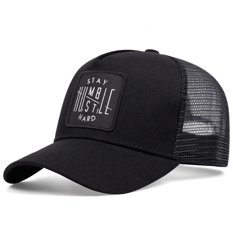 Embroidered Baseball Cap Outdoor Sports Mesh Cap Visor Casual