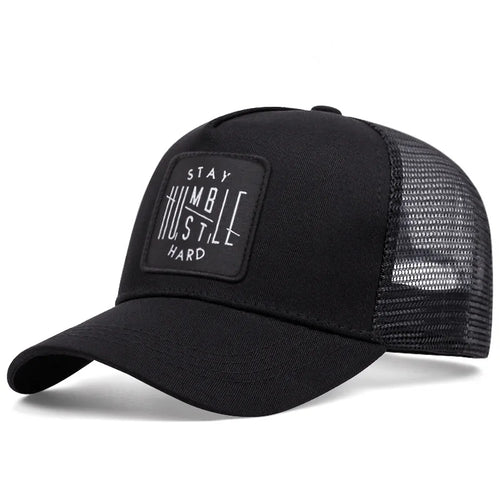 Embroidered Baseball Cap Outdoor Sports Mesh Cap Visor Casual