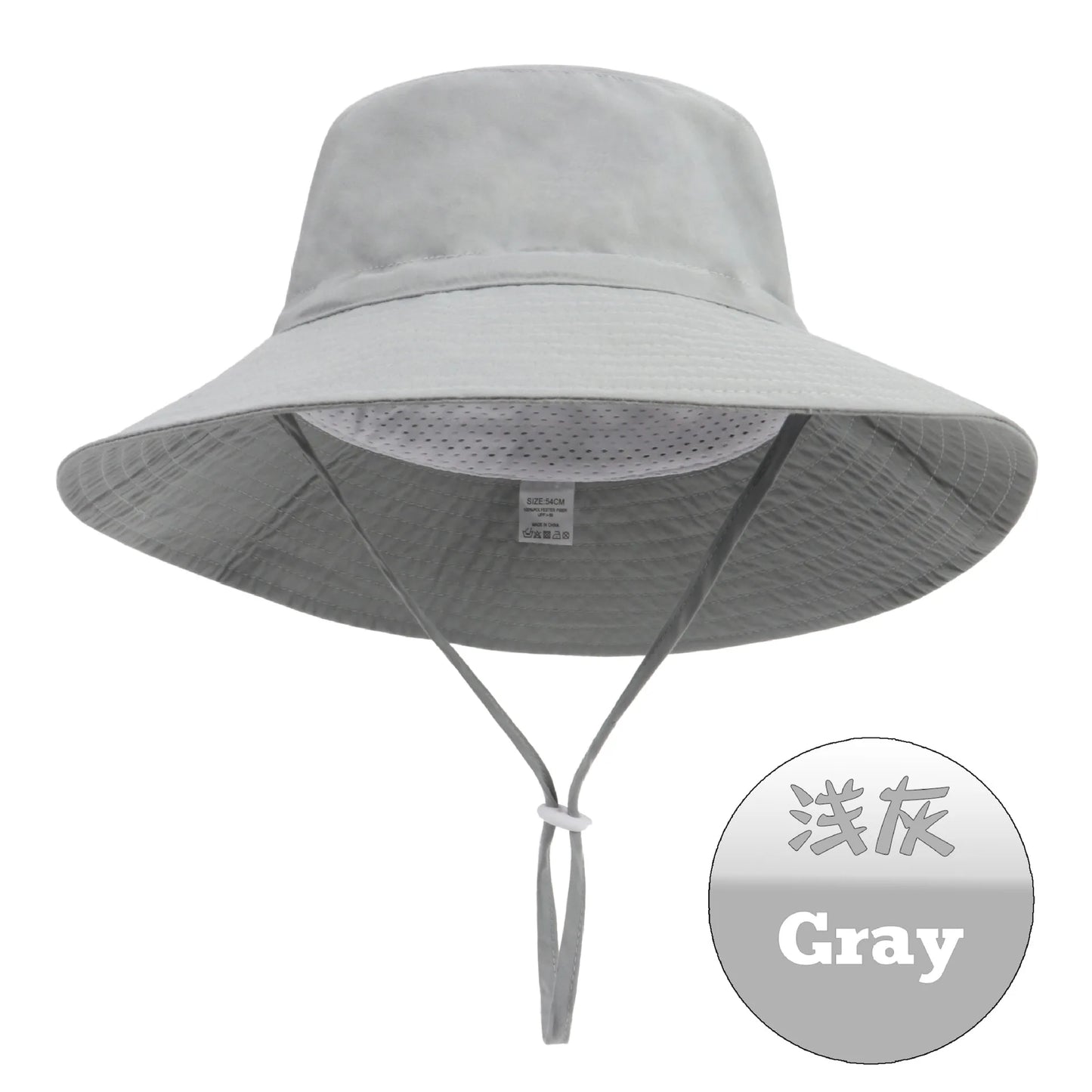 Summer Big Brim For Child Soft Breathable For Boys And Girls Outdoor Bucket Hat