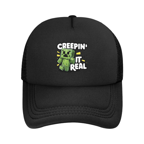 Creepers  Fan Art Design Mesh Baseball Cap
