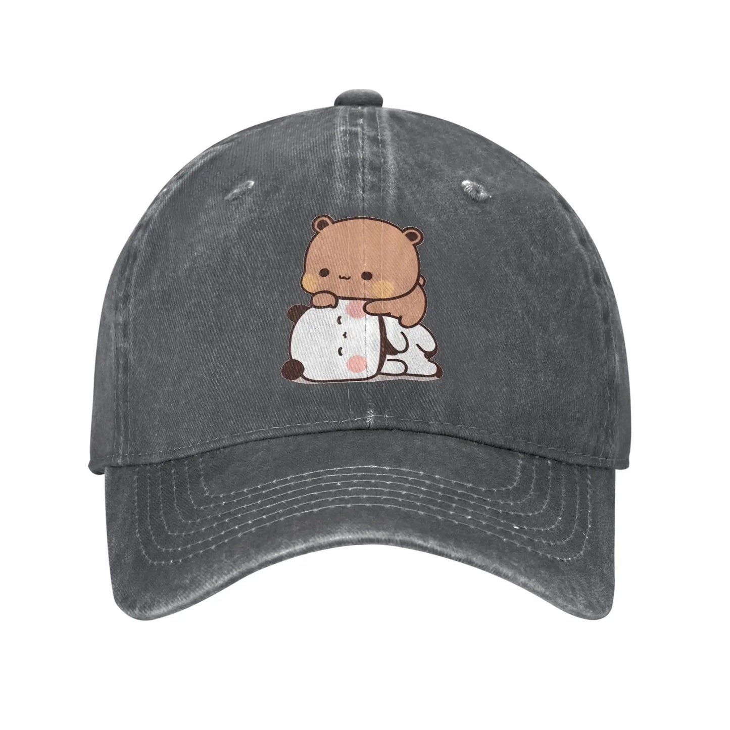 New Cute Dudu Is Laying On The Sleeping Bubu Casual Baseball Cap