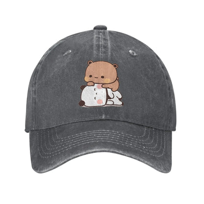 New Cute Dudu Is Laying On The Sleeping Bubu Casual Baseball Cap