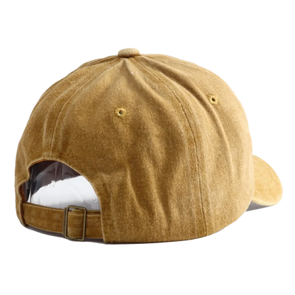 Retro Letter Embroidered Baseball Cap For Women Men