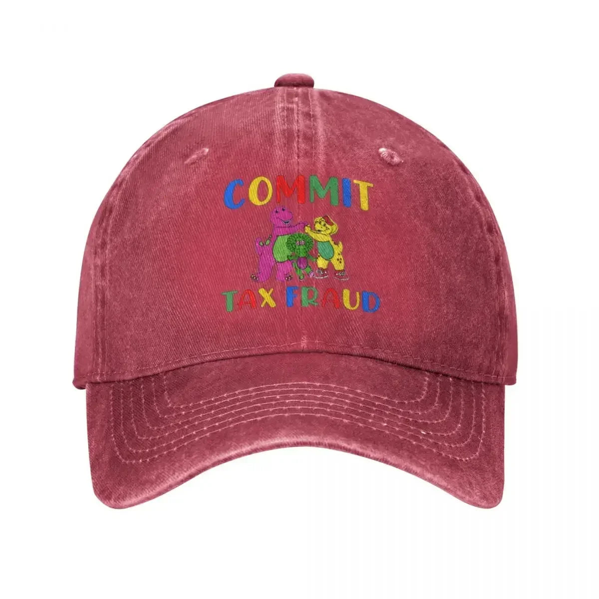 Barney Commit Tax Fraud Baseball Cap