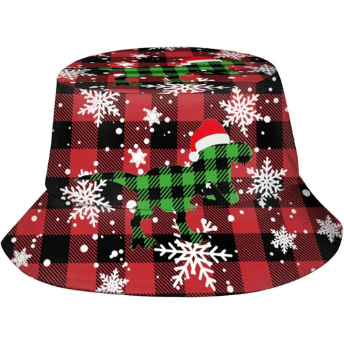Christmas Bucket Hats Fashion Summer Sun Cap Packable