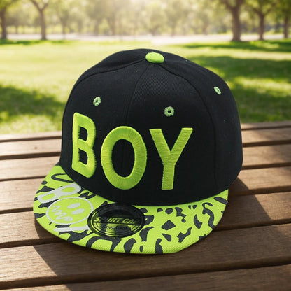 New Fashion Summer Kids Snapback Cap Adjustable Boys Outdoor