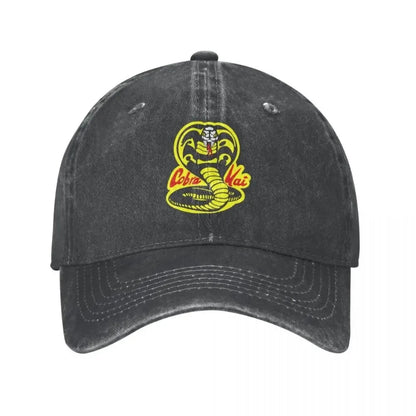 Hip Hop Baseball Cap Adjustable Hat Cobra Kai The Karate Kid
