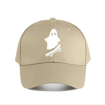 Ghost Skateboard Vintage Baseball Cap Baseball Cap