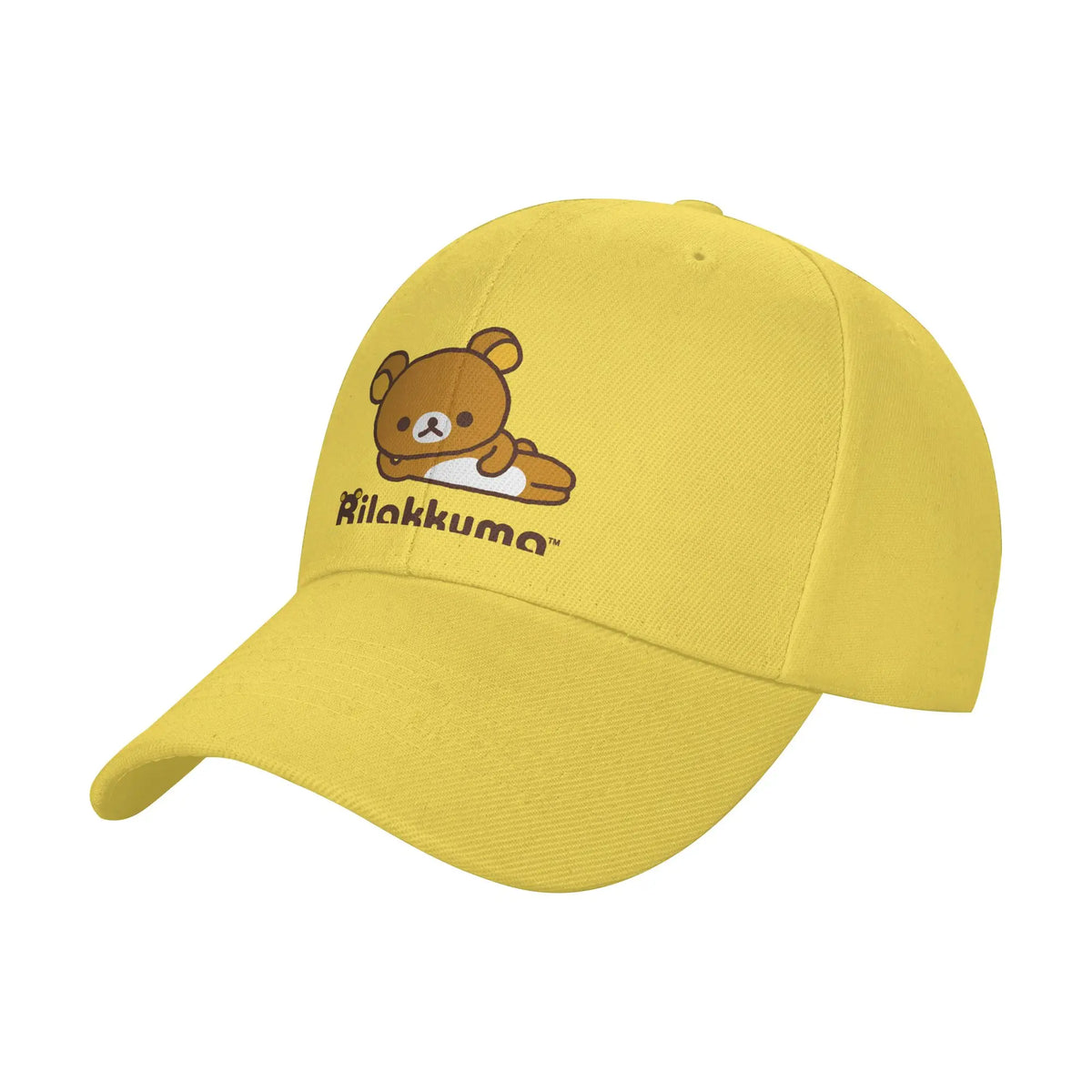 Fashion Rilakkuma Curved Brim Baseball Cap