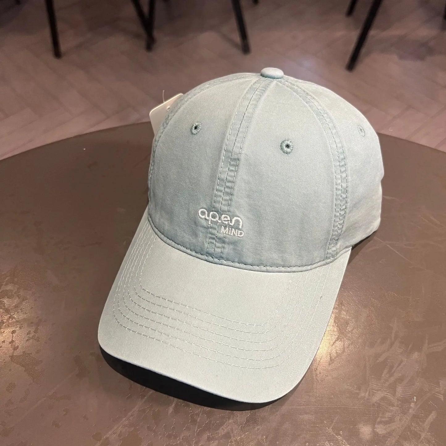 Women Embroidery Letter Baseball Cap Solid Color Cotton Peaked Hat