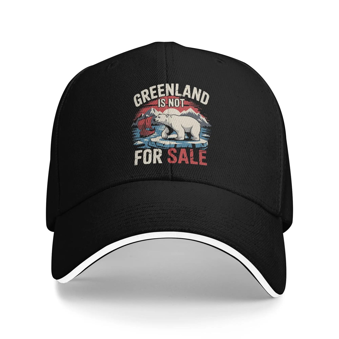 Greenland Is Not For Sale Caps For Men Women Stylish Baseball Cap