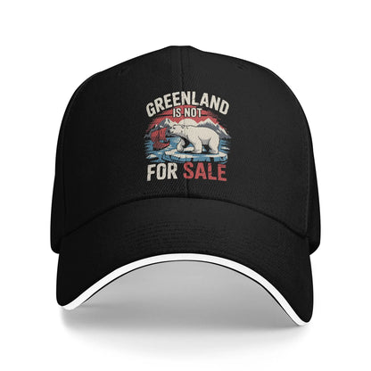 Greenland Is Not For Sale Caps For Men Women Stylish Baseball Cap