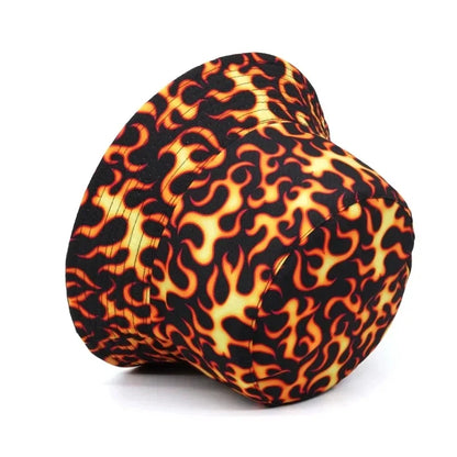 Vintage Rainbow Printed Fishing Hat Bucket Hats For Women Men