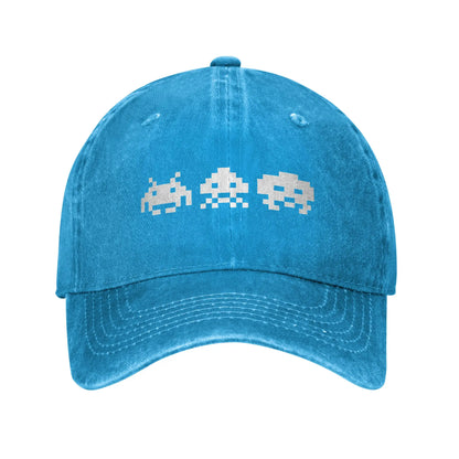 Space Invaders Men Women Baseball Cap