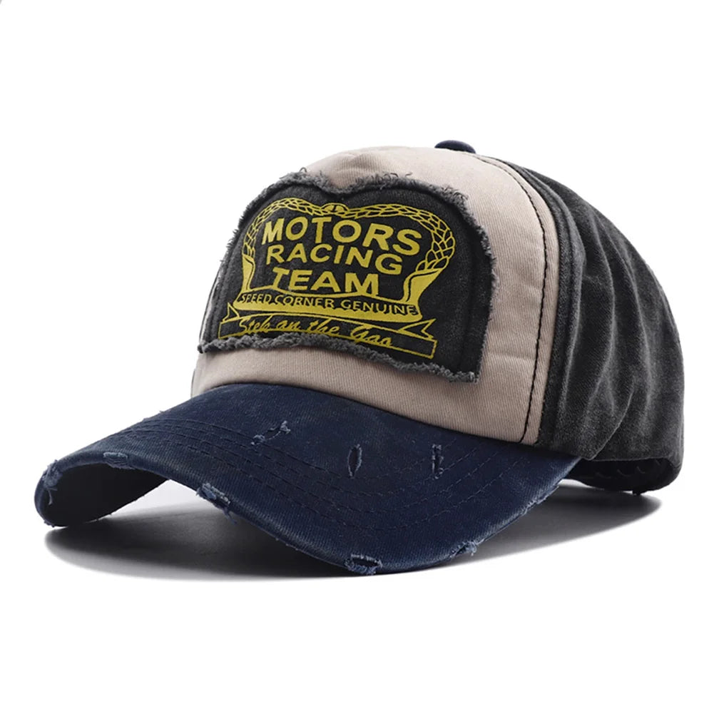 2025 New Casual Letter Print 5 Panel Baseball Cap