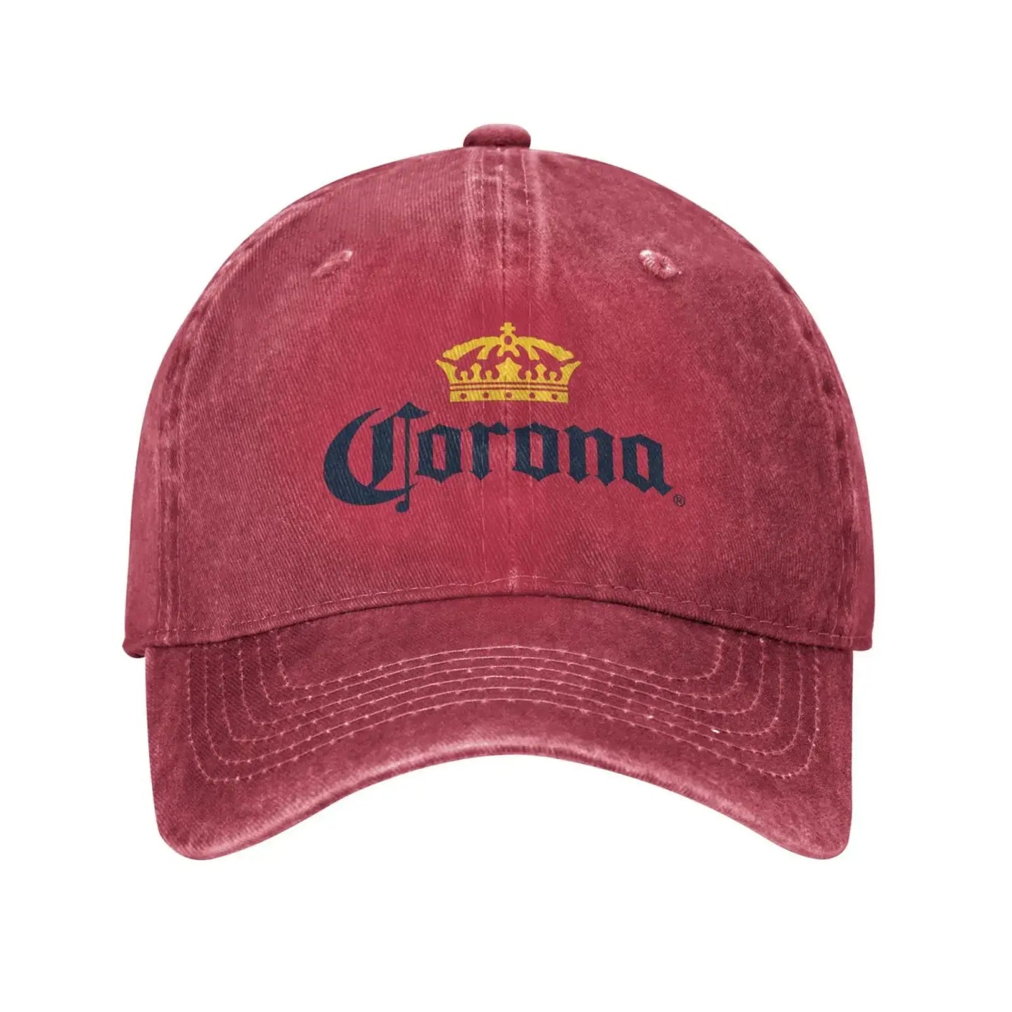 Corona Baseball Cap Classic Beer-print Cowboy Hat Unisex Teens Trucker Dad Hat