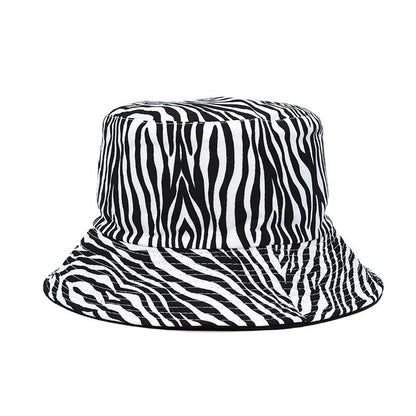Bucket Hat Women Men Unisex Panda Printed Fisherman Cap Female