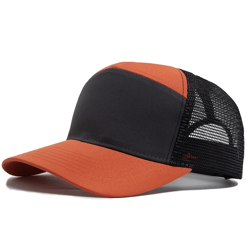 Summer 7 Panel Baseball Cap Fashion Hip Hop Mesh Caps Men Women