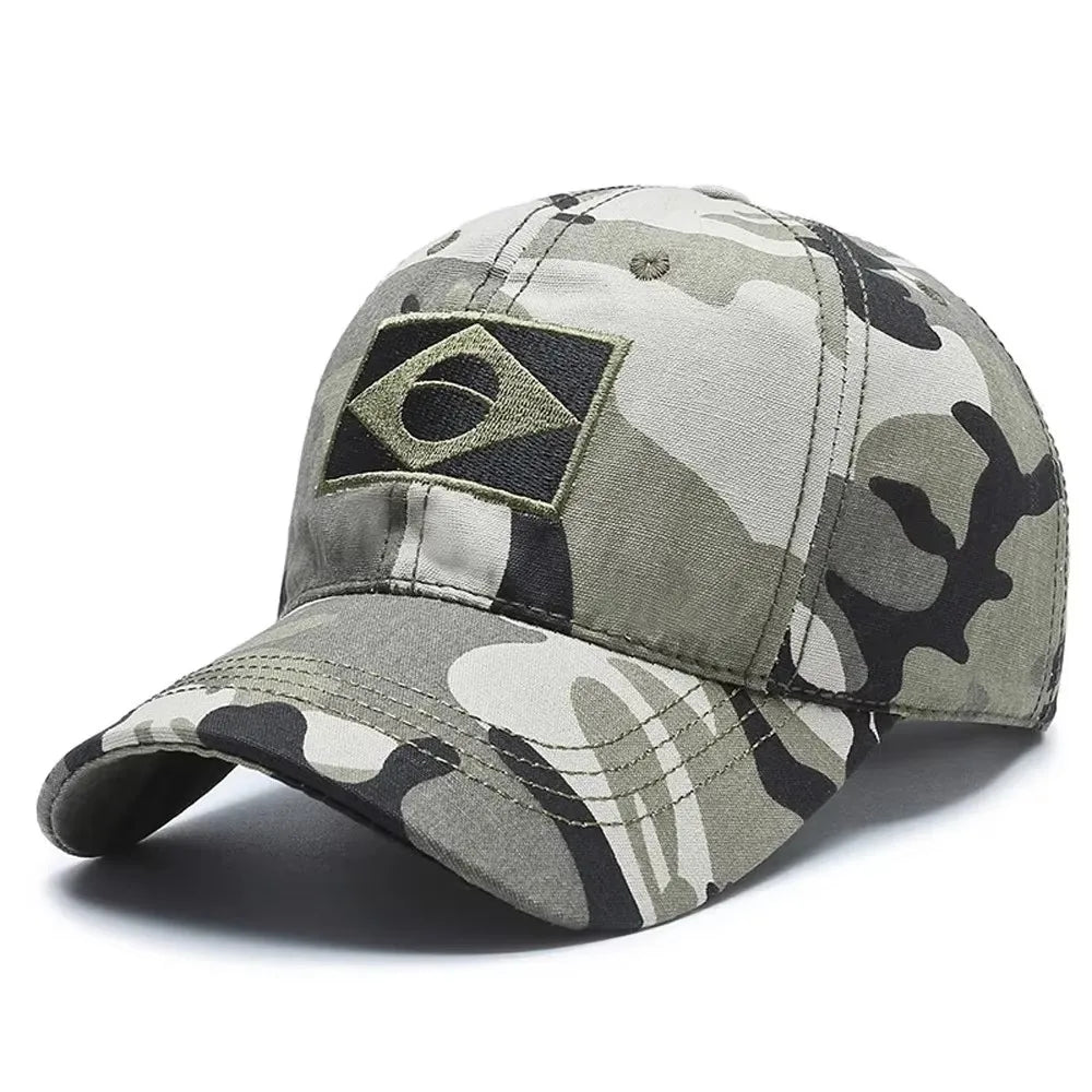 Summer Sun Protection Brazil Flag Baseball Cap
