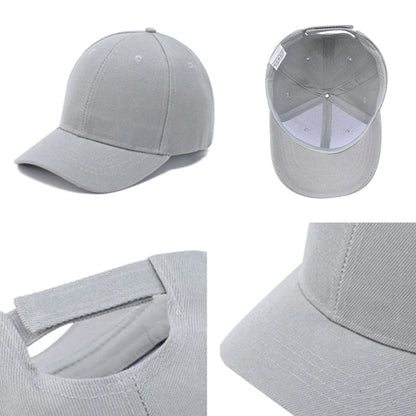 Fashion Baseball Caps For Children Adjustable Solid Color Cap