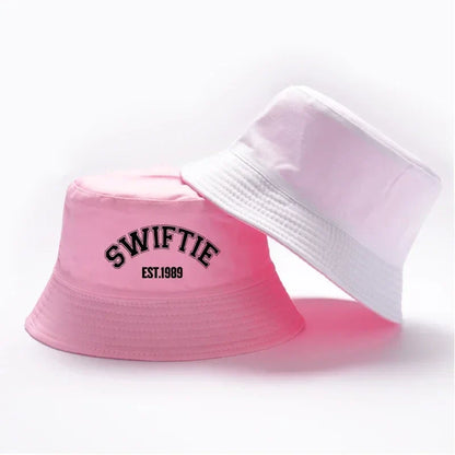Bucket Hat Print 1989 Summer Cotton Sun Beach Hat