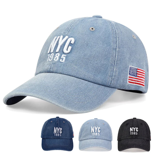 Unisex NYC 1985 Embroidery Baseball Caps