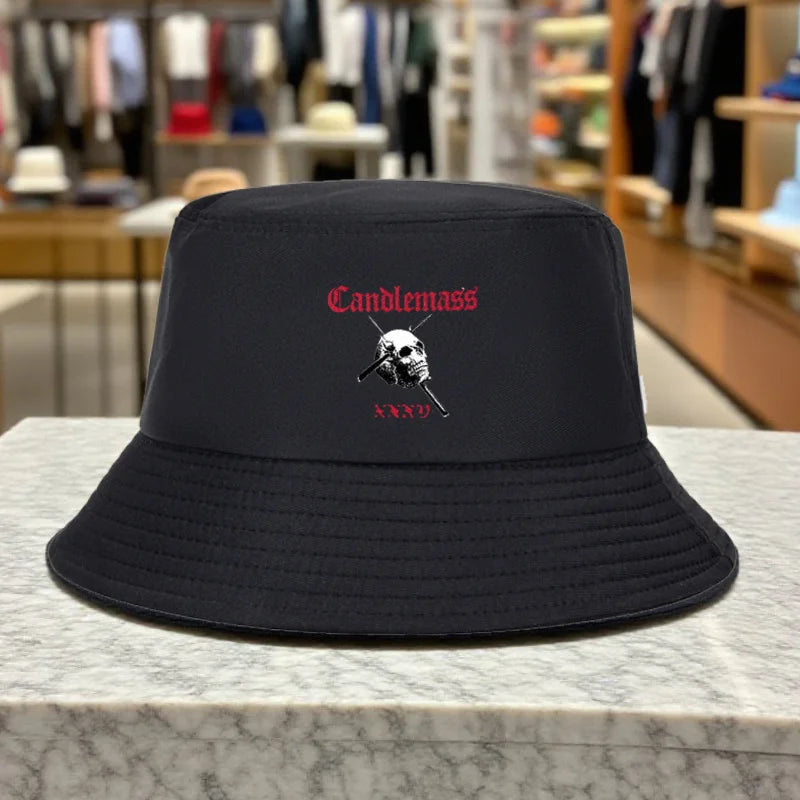 Thor Skull Print Bucket Hat