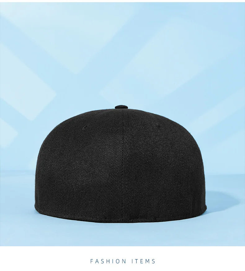 Oversize Large Fitted Caps Big Bone Man Plus Size Blank Baseball Cap Men Woman Snapback Caps