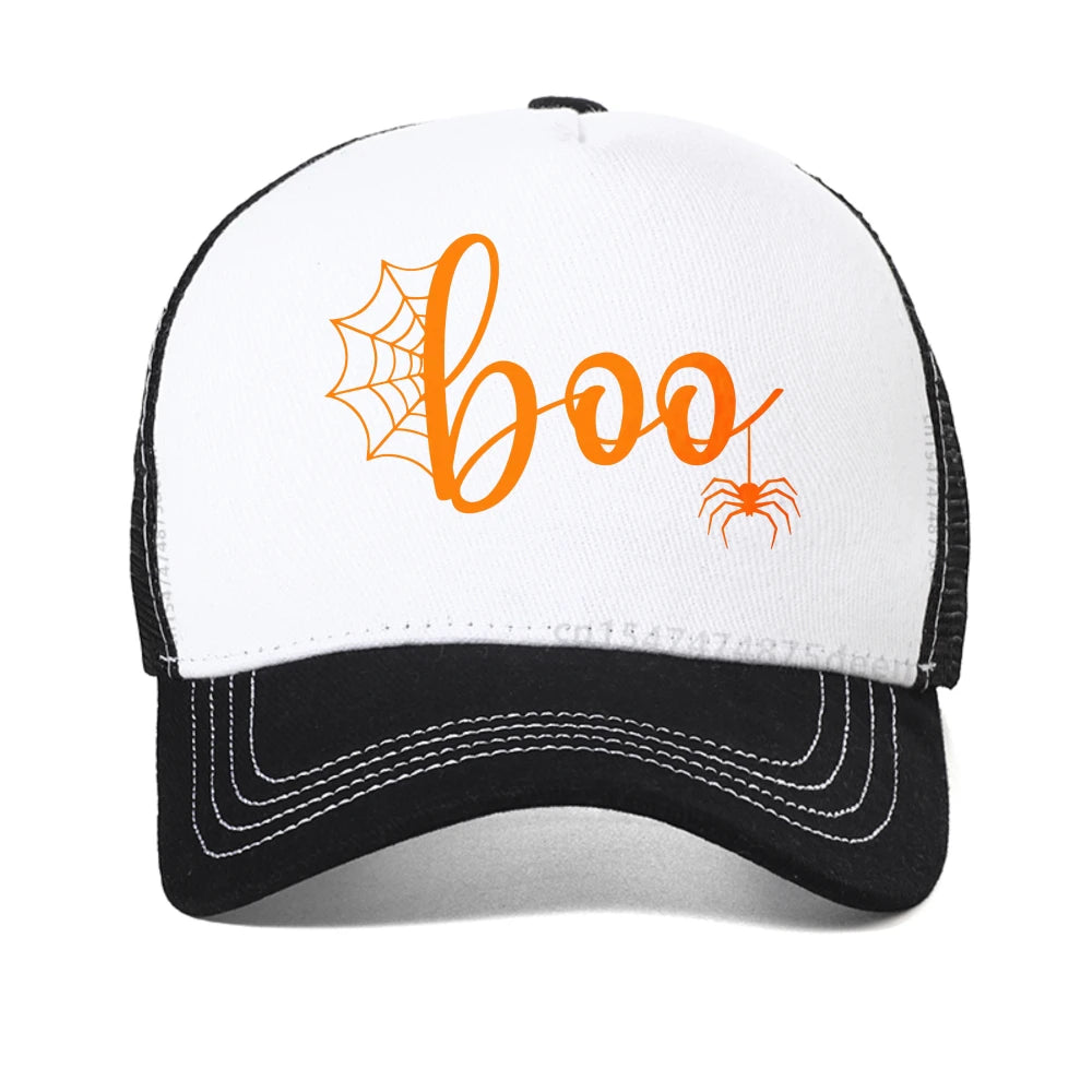 Halloween Spider Web Baseball Hat