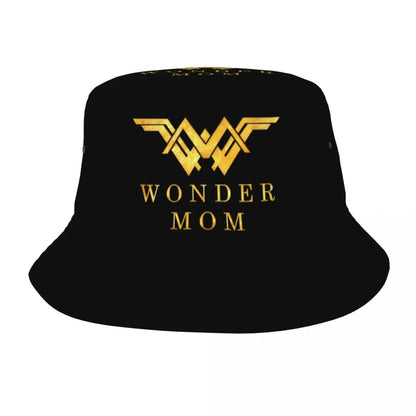 Vintage Superhero Comic Book Collection Pattern Bucket Hat