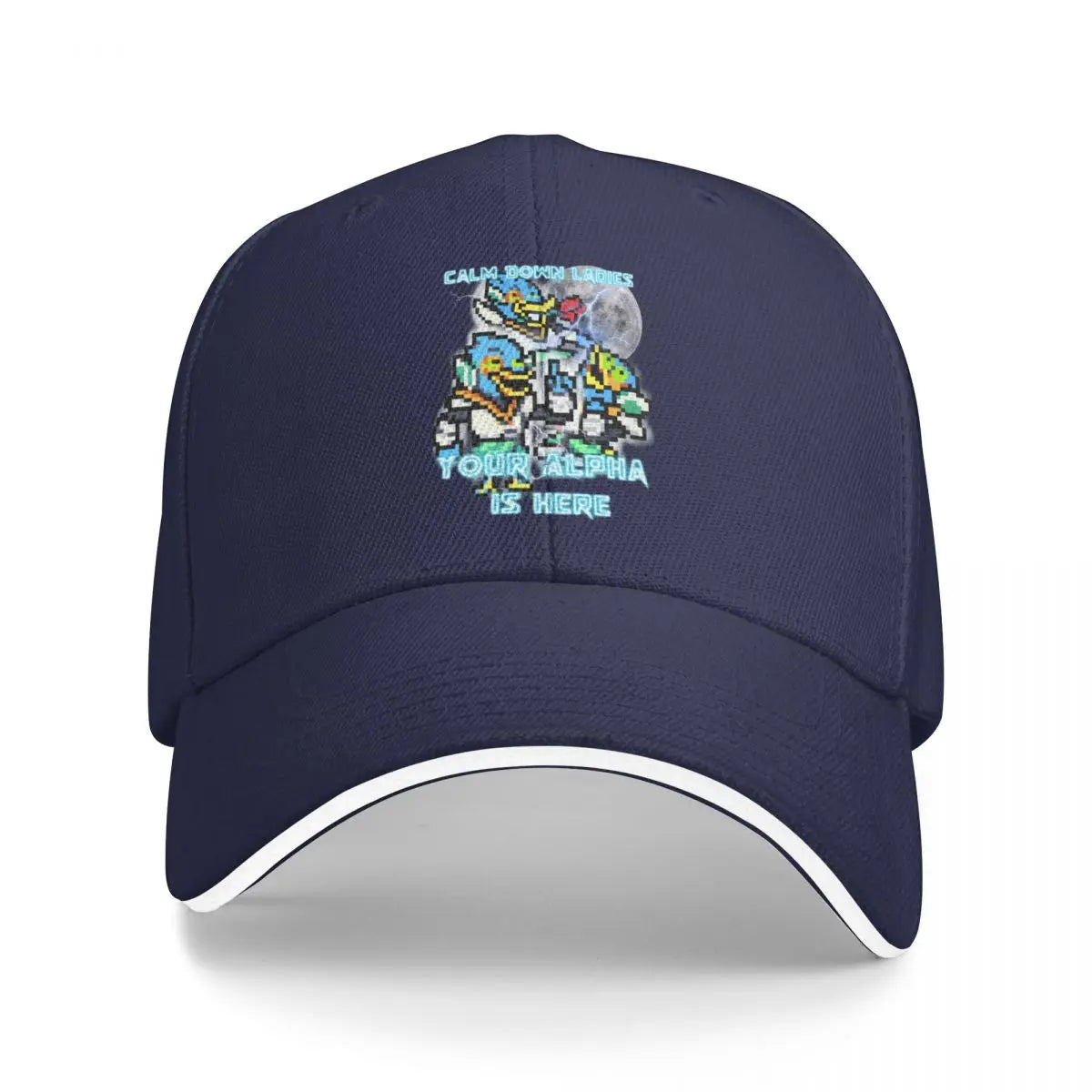 Baseball Caps Deltarune Calm Down Ladies Your Alpha Is Here