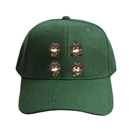Zhongli Chibi Genshin Impact Baseball Cap