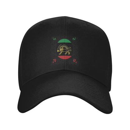 Persian Flag Shirokhorshid Persian Flag Iran Baseball Cap