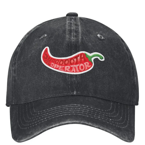 Smooth Operator- Denim Baseball Cap Carlos Sainz Running Hippie Hip Hop Hats