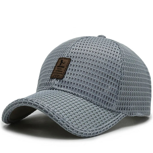 Full Mesh Sun Protection Caps Adjustable Quick Dry Summer Baseball Cap