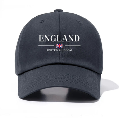 England Print Baseball Cap For Adults