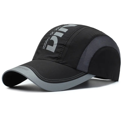 Summer Men Baseball Cap Sport Running Quick Drying Hat Man Women