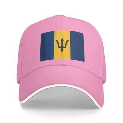 Barbadian Flag of Barbados Sun Baseball Cap
