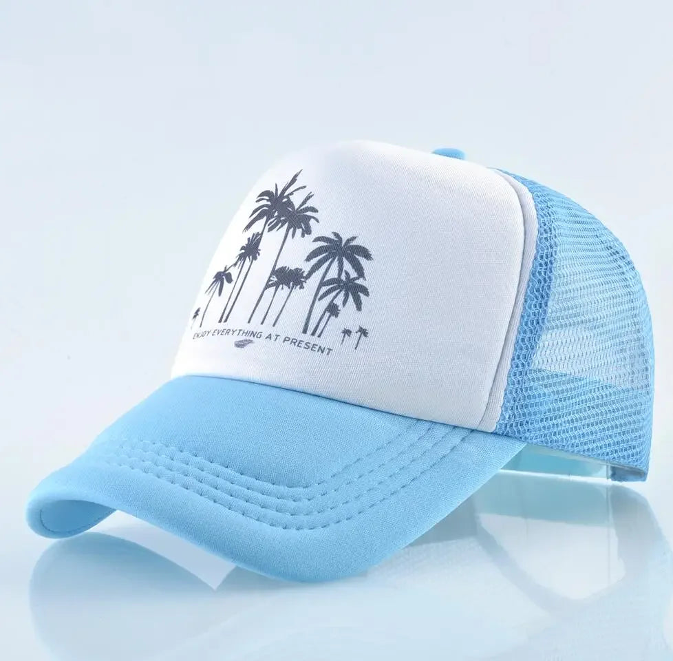 Snapback Mesh Baseball Cap Summer Outdoor Sport Hats